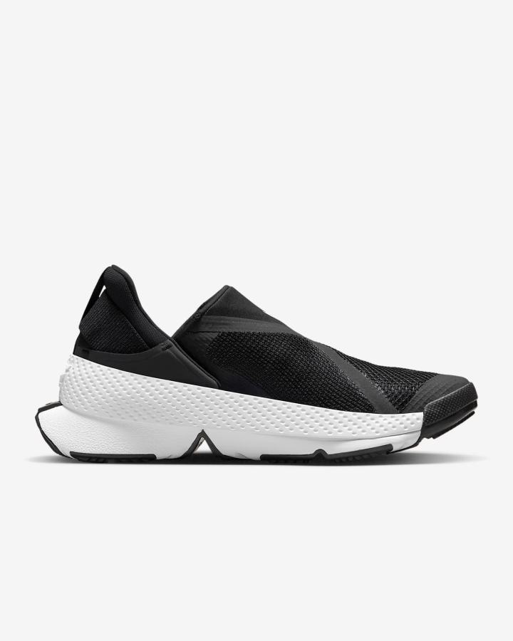Zapatillas Nike Go FlyEase Hombre Negras Blancas | EWGAO-3620