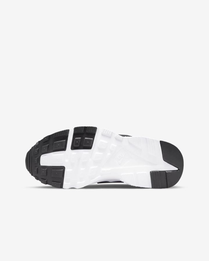 Zapatillas Nike Huarache Run Kids Niño Blancas Moradas Negras | QVZHG-0672