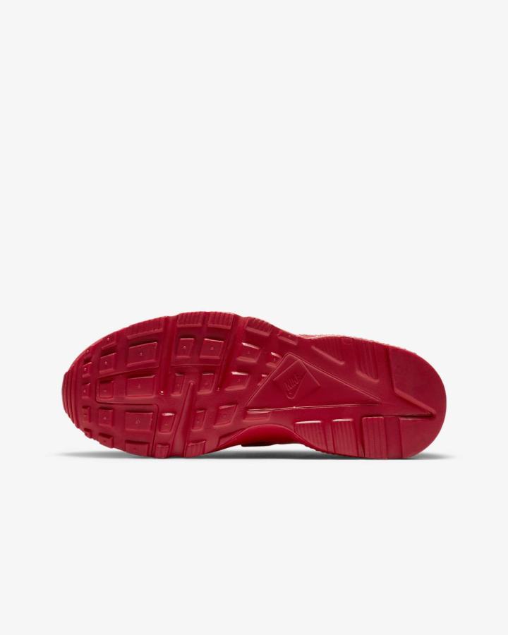 Zapatillas Nike Huarache Run Kids Niño Rojas | HZJEP-4765