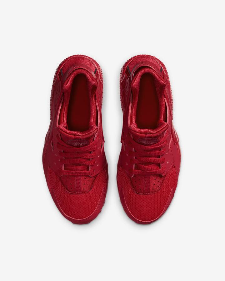 Zapatillas Nike Huarache Run Kids Niño Rojas | HZJEP-4765