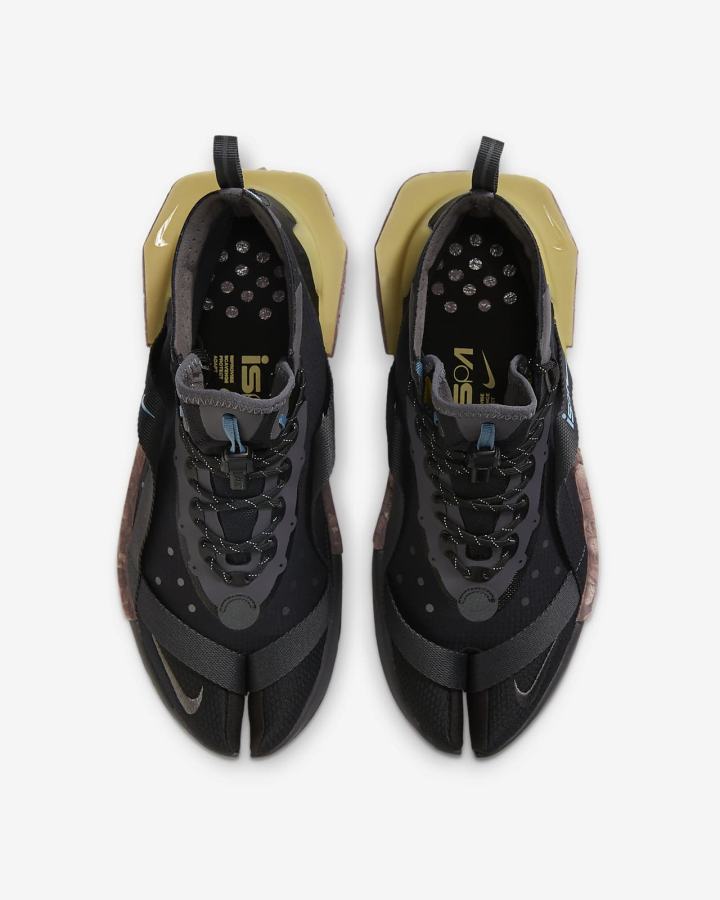 Zapatillas Nike ISPA Drifter Split Mujer Negras Moradas Gris | IVFJU-4902