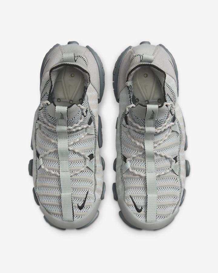 Zapatillas Nike ISPA Link Hombre Gris Negras | ALSQE-0516