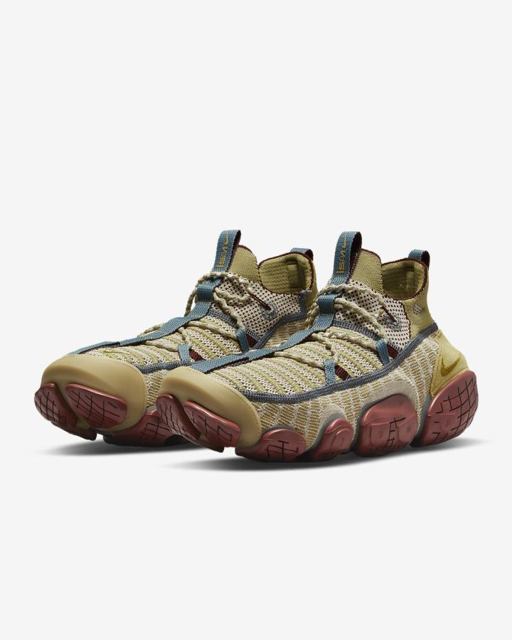 Zapatillas Nike ISPA Link Hombre Marrones | PNAIL-8260