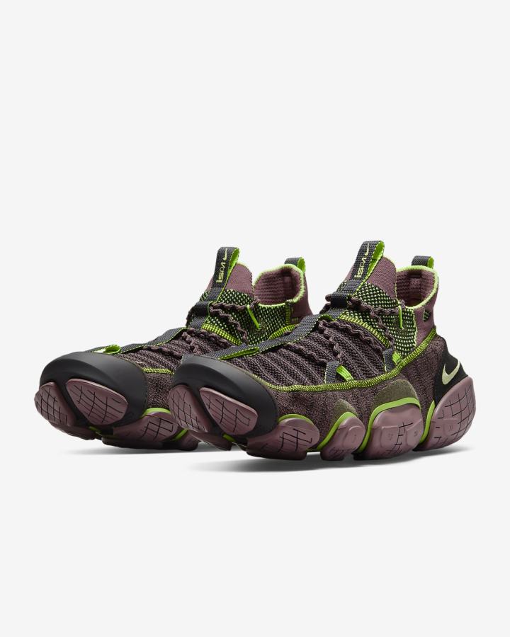 Zapatillas Nike ISPA Link Hombre Moradas | NWJRK-1238