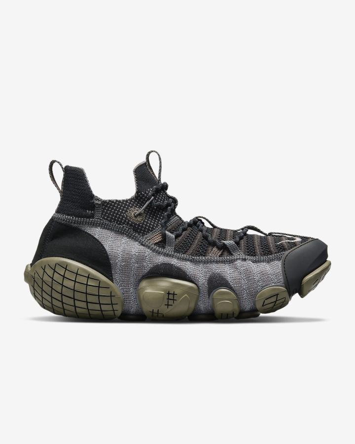 Zapatillas Nike ISPA Link Hombre Negras Verde Oliva Gris | QKVWJ-9806