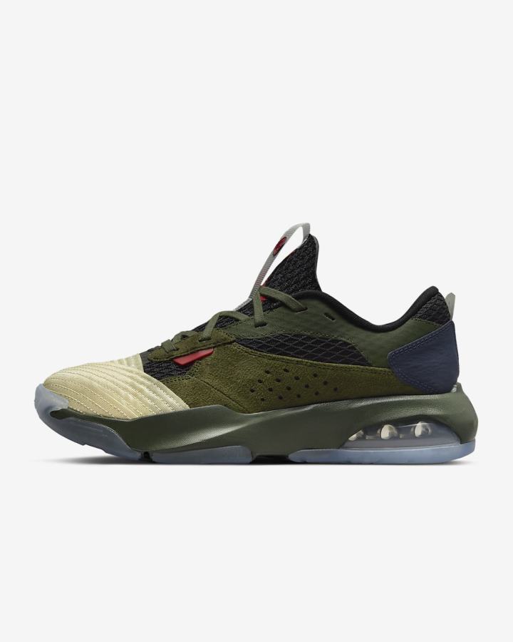 Zapatillas Nike Jordan Air 200E SP Hombre Gris Verde Metal Plateadas Rojas | RAUHS-8079