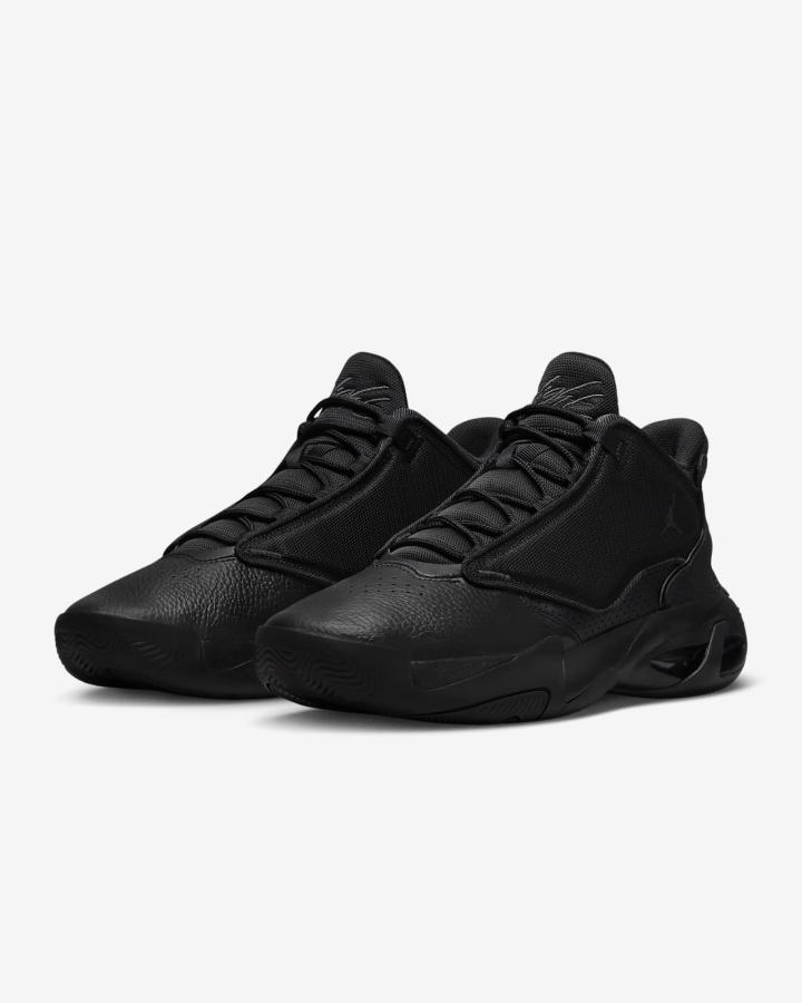 Zapatillas Nike Jordan Max Aura 4 Hombre Negras Gris Oscuro | IZTXF-8375