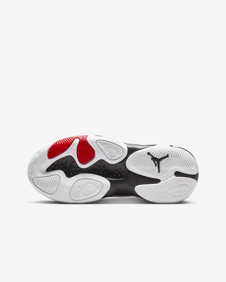 Zapatillas Nike Jordan Max Aura 4 Kids Niña Blancas Rojas Negras | FJSZB-8754