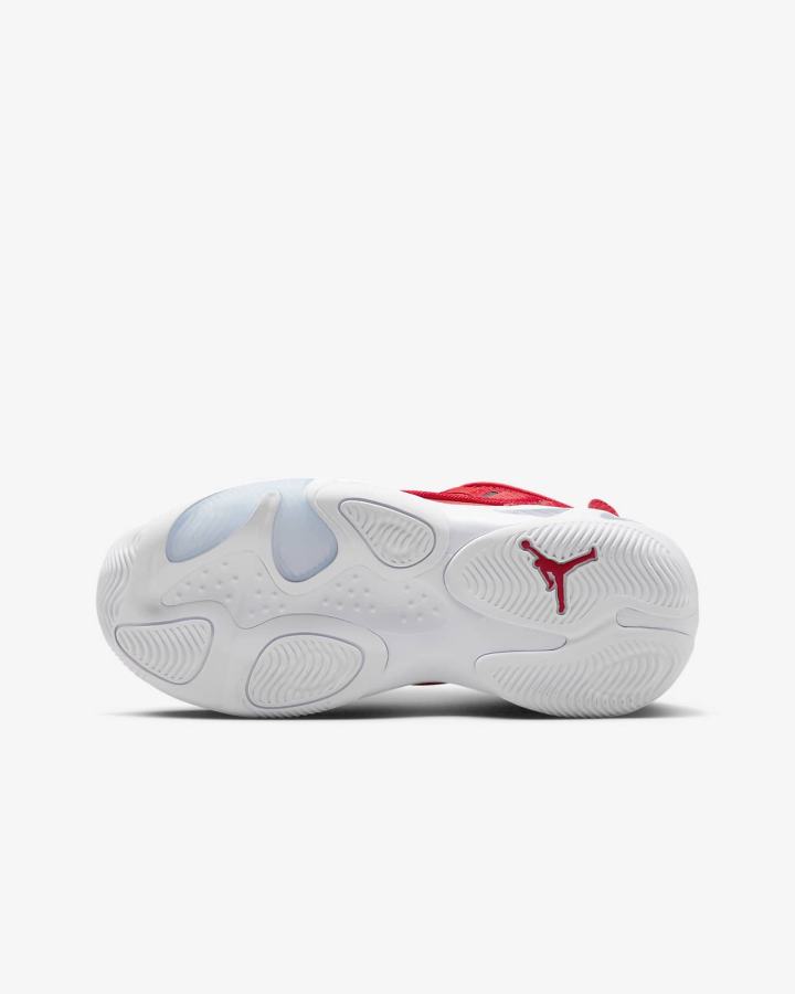 Zapatillas Nike Jordan Max Aura 4 Kids Niña Rojas Blancas Negras | INGMD-1379