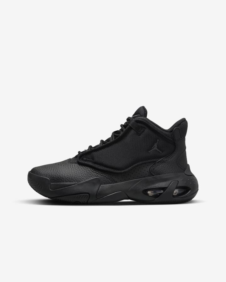 Zapatillas Nike Jordan Max Aura 4 Kids Niña Negras Gris Oscuro | MJICR-2649
