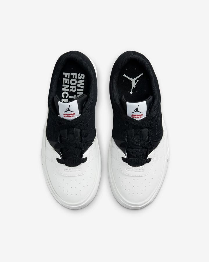Zapatillas Nike Jordan Series Kids Niña Negras Blancas Rojas | DHTFK-9836