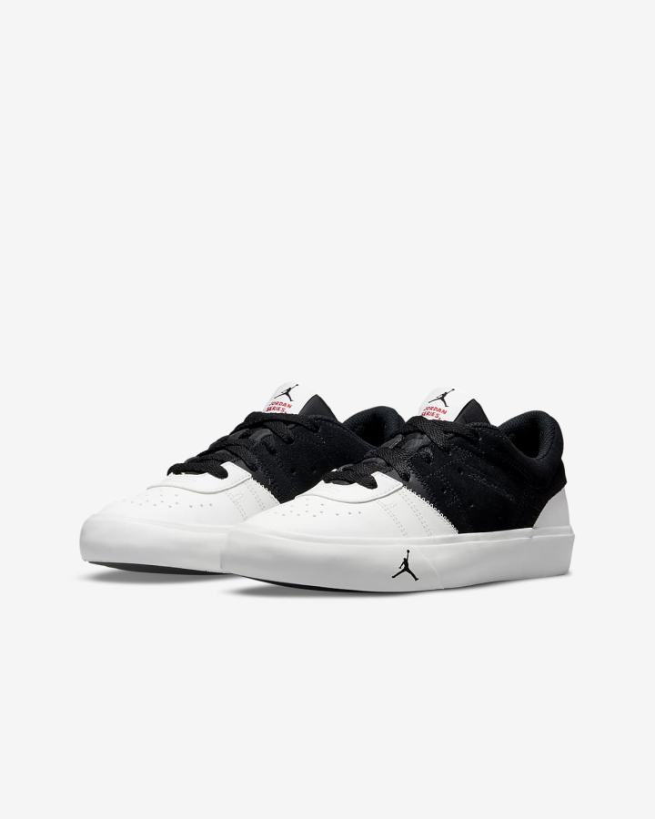 Zapatillas Nike Jordan Series Kids Niño Negras Blancas Rojas | LHUAN-9156