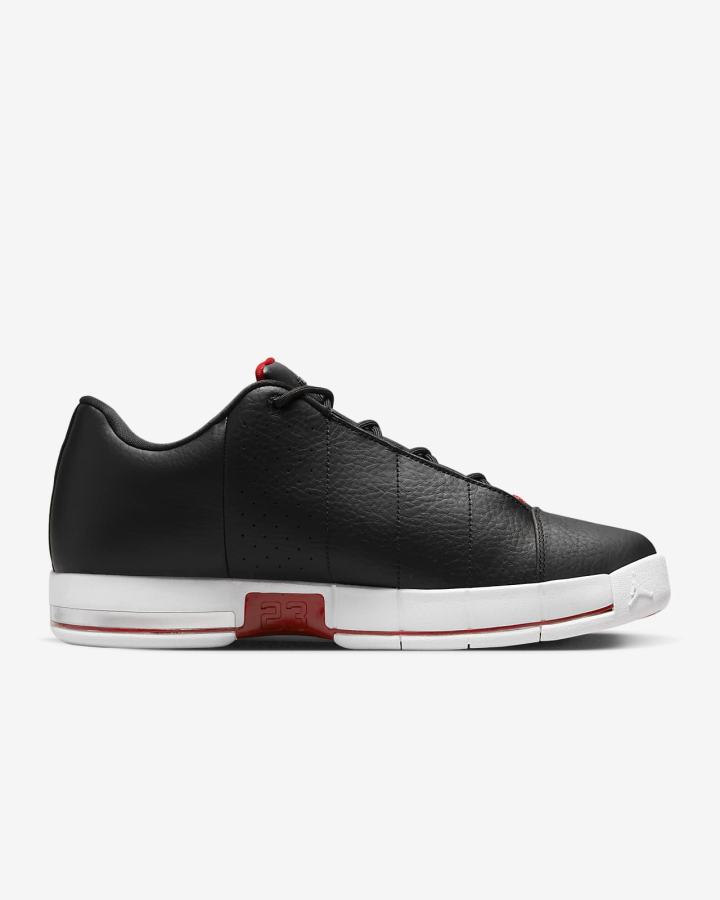 Zapatillas Nike Jordan Team Elite 2 Low Hombre Negras Blancas Rojas | DZGBW-8730