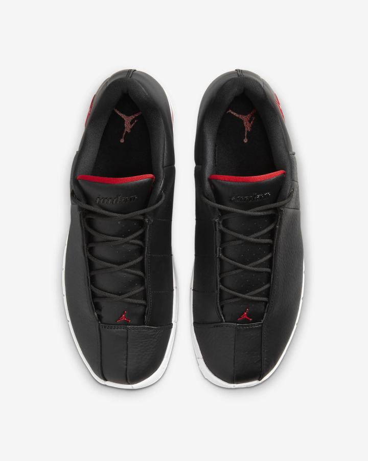 Zapatillas Nike Jordan Team Elite 2 Low Hombre Negras Blancas Rojas | DZGBW-8730