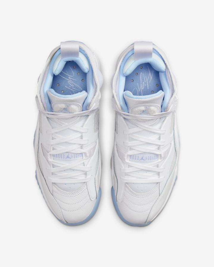 Zapatillas Nike Jumpman Two Trey Mujer Blancas Azules | SMRGX-3625