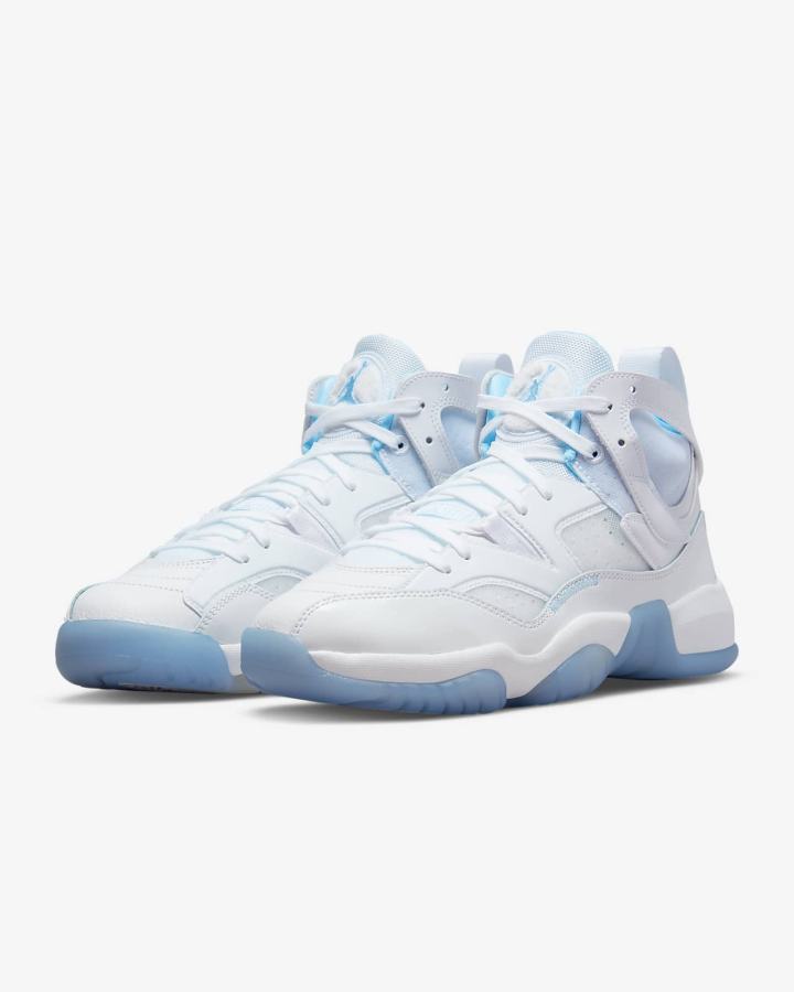 Zapatillas Nike Jumpman Two Trey Mujer Blancas Azules | SMRGX-3625
