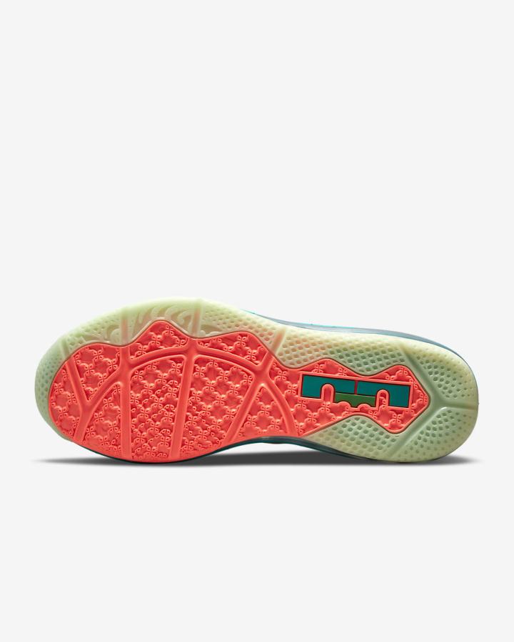 Zapatillas Nike LeBron 9 Low Hombre Blancas Verde Claro Mango Claro | ODVMP-1568