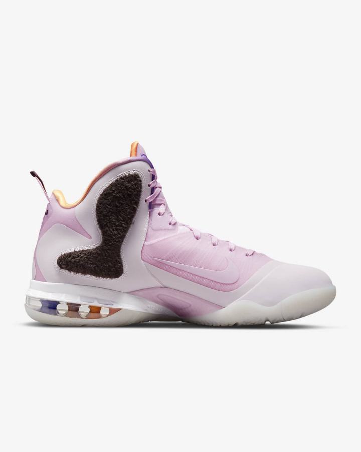 Zapatillas Nike LeBron IX Hombre Rosas Marrones Blancas Multicolor | SAWNC-4087