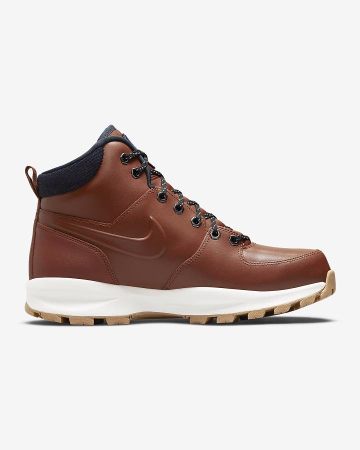Zapatillas Nike Manoa Cuero SE Boots Hombre Naranjas Azul Marino Blancas Naranjas | MOVYE-6805
