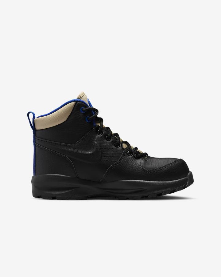 Zapatillas Nike Manoa LTR Kids Boots Niña Negras Azul Real Negras | FLWIZ-9354