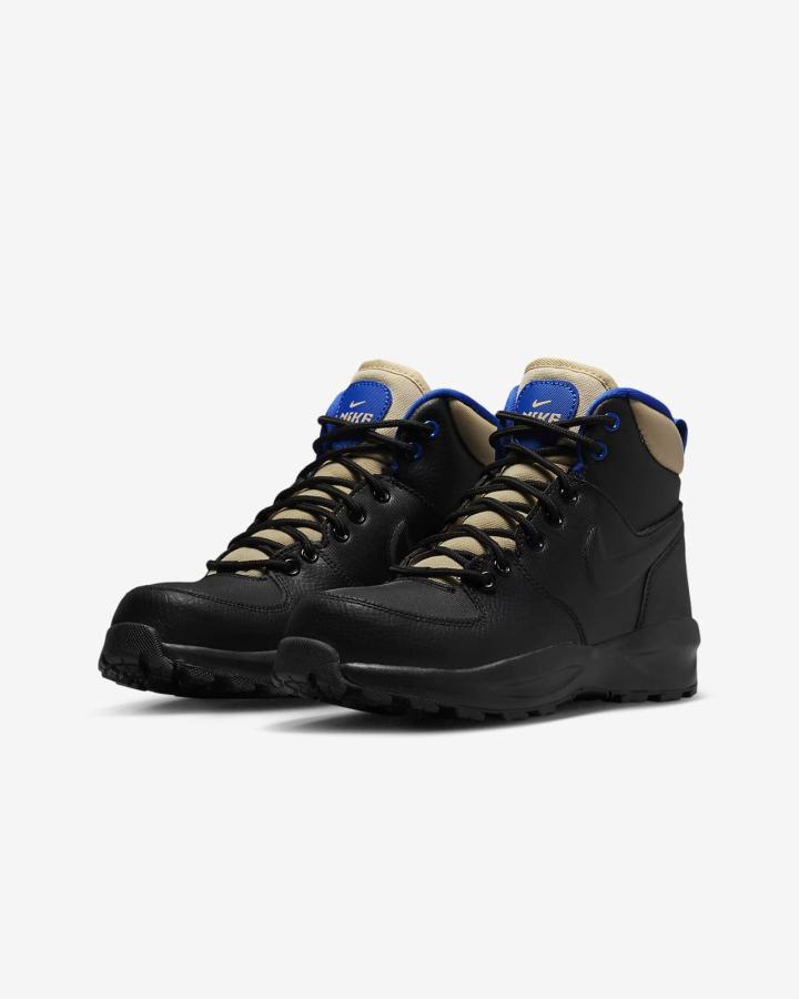 Zapatillas Nike Manoa LTR Kids Boots Niña Negras Azul Real Negras | FLWIZ-9354