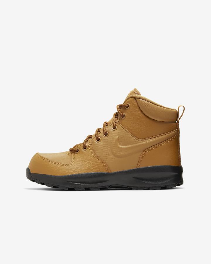 Zapatillas Nike Manoa LTR Kids Boots Niño Marrones Negras Marrones | UKFXJ-4853