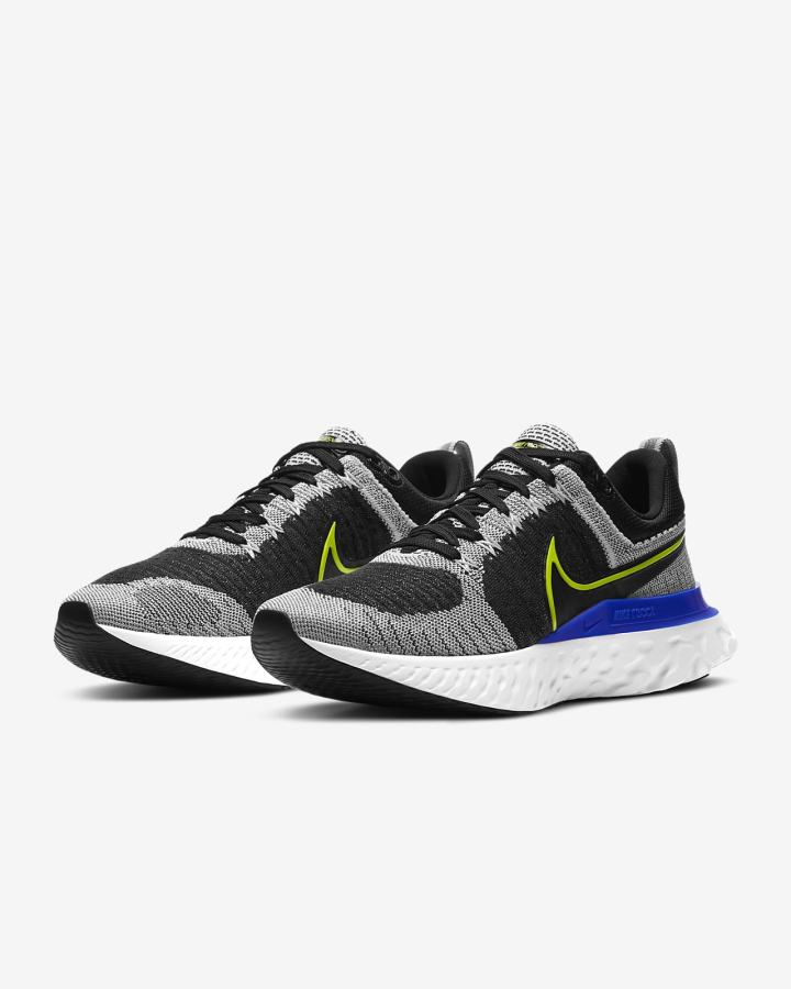 Zapatillas Nike React Infinity Run FK 2 Be True Hombre Blancas Negras | ITGLU-1805