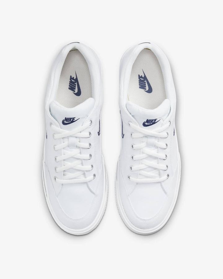 Zapatillas Nike Retro GTS Hombre Blancas Gris Azul Marino | QMHFS-5208