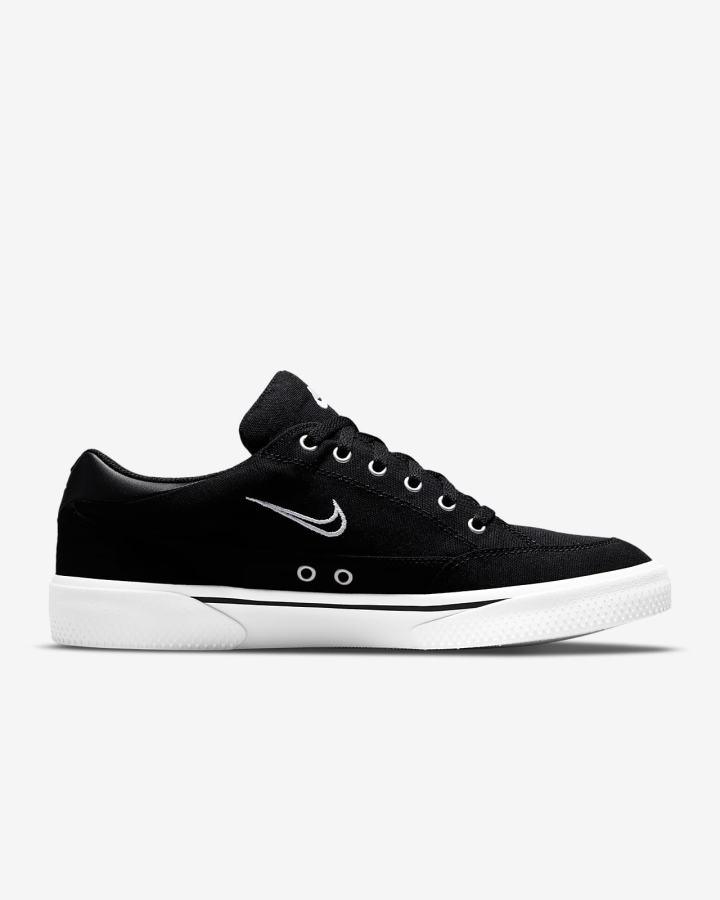 Zapatillas Nike Retro GTS Hombre Negras Blancas | SLPVQ-7206