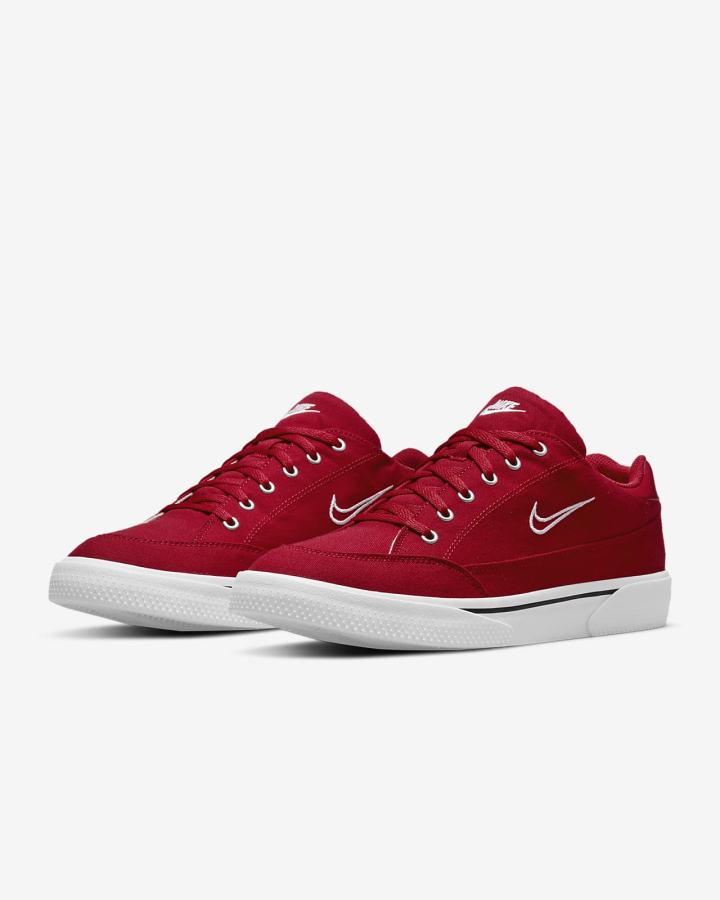 Zapatillas Nike Retro GTS Hombre Rojas Negras Gris Blancas | JOBKQ-6593