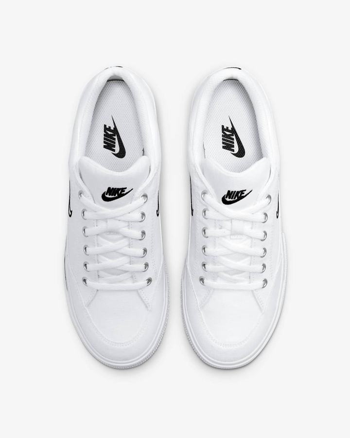 Zapatillas Nike Retro GTS Mujer Blancas Negras | NELKF-3245