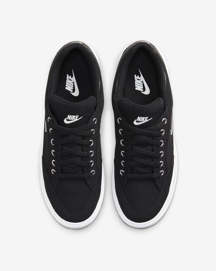 Zapatillas Nike Retro GTS Mujer Negras Blancas | IANXW-4936