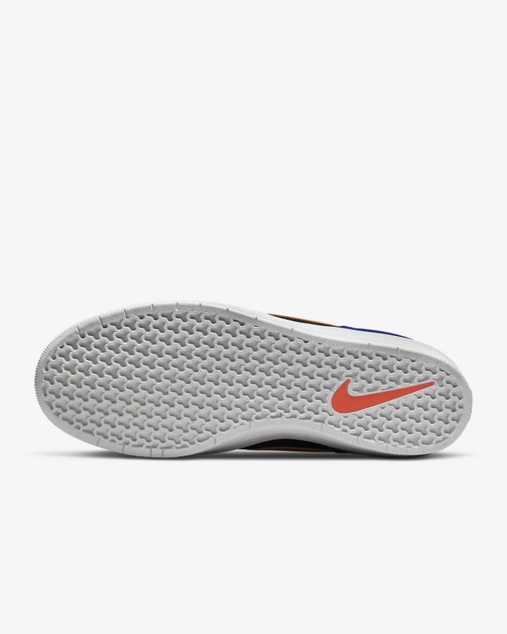 Zapatillas Nike SB Force 58 Mujer Negras Naranjas | XTGOE-0876