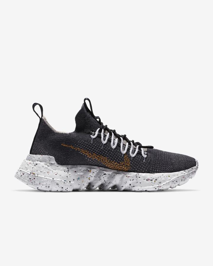 Zapatillas Nike Space Hippie 01 Hombre Negras Blancas Marrones | DNWTS-2397