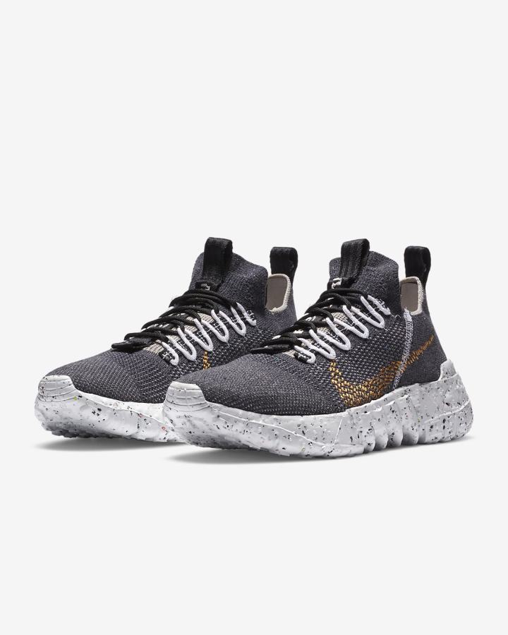 Zapatillas Nike Space Hippie 01 Hombre Negras Blancas Marrones | DNWTS-2397