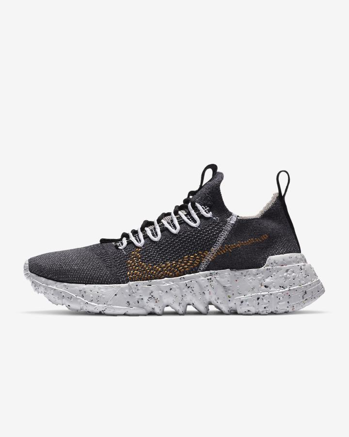 Zapatillas Nike Space Hippie 01 Hombre Negras Blancas Marrones | DNWTS-2397