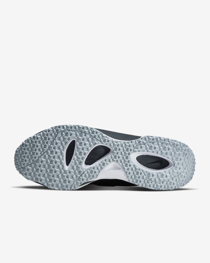 Zapatillas Nike Spark Mujer Negras Plateadas Blancas Metal Plateadas | ISLXU-9780