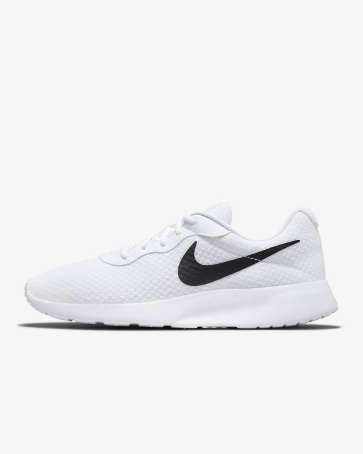 Zapatillas Nike Tanjun Hombre Blancas Negras | IJWNP-8642