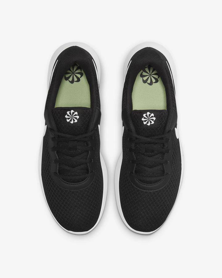 Zapatillas Nike Tanjun Hombre Negras Blancas | HMTWD-8426