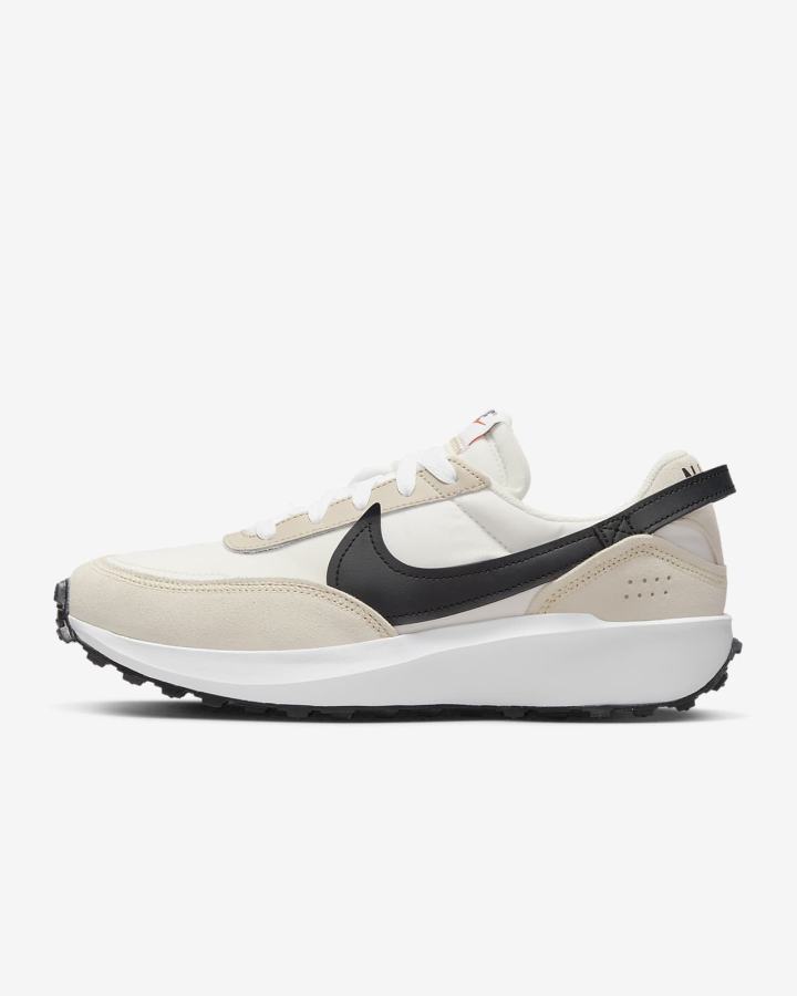 Zapatillas Nike Waffle Debut Mujer Blancas Negras | MXDVU-9345