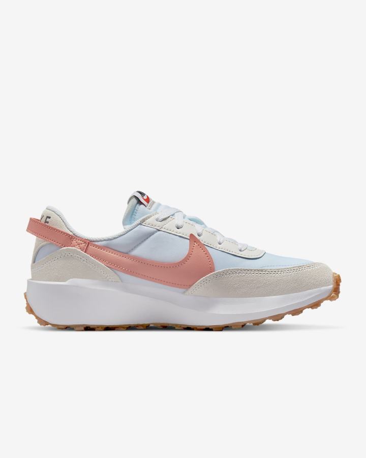 Zapatillas Nike Waffle Debut Mujer Gris Naranjas | QPIJA-1468