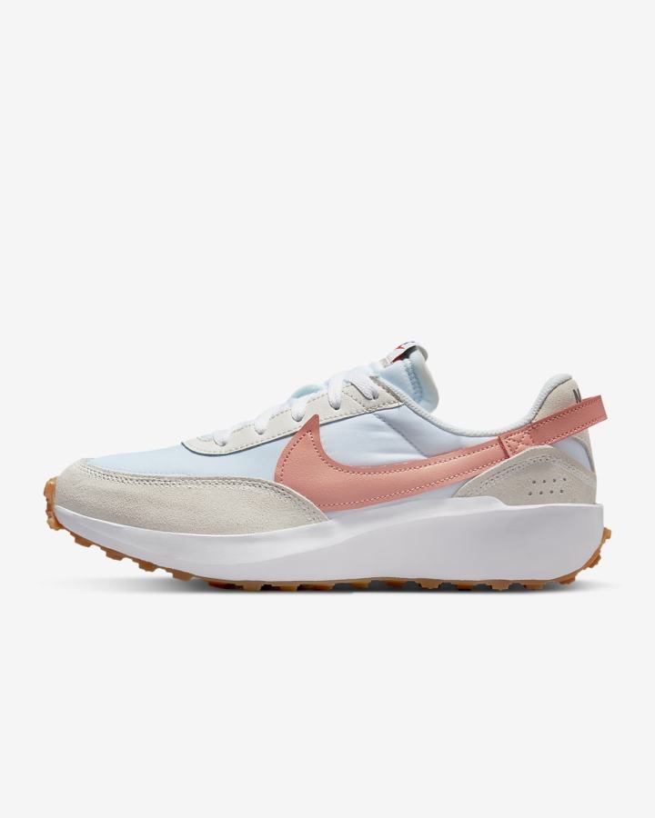 Zapatillas Nike Waffle Debut Mujer Gris Naranjas | QPIJA-1468