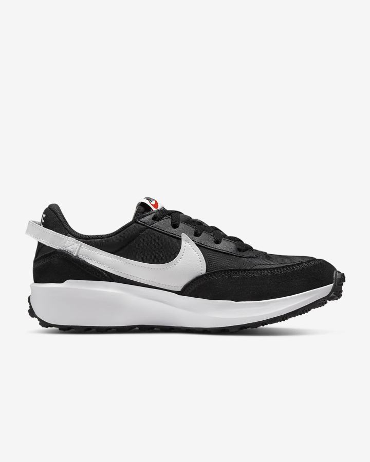 Zapatillas Nike Waffle Debut Mujer Negras Naranjas Blancas | GDSIB-4163