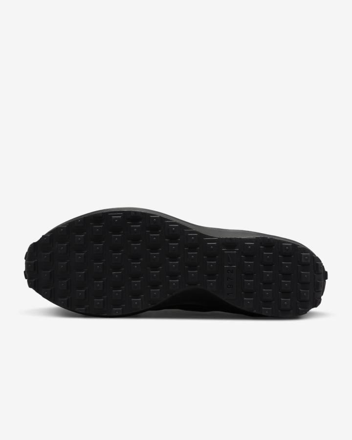 Zapatillas Nike Waffle Debut Swoosh Hombre Negras Gris Oscuro | NUPFG-0213