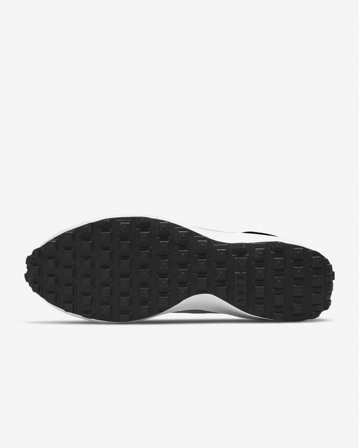 Zapatillas Nike Waffle Debut Swoosh Hombre Negras Naranjas Blancas | QNDTH-6937