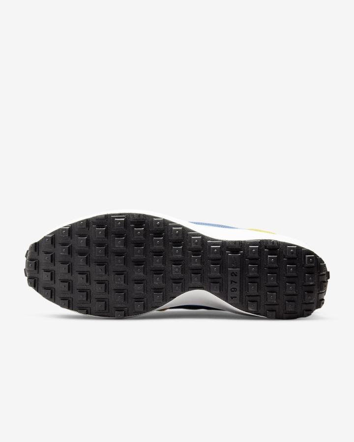 Zapatillas Nike Waffle Debut Swoosh Hombre Azules Doradas Verde Azul Marino | ZPXCO-4357