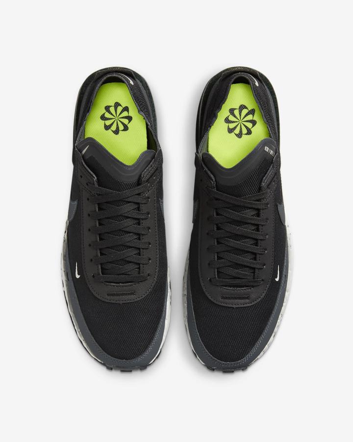 Zapatillas Nike Waffle One Crater Hombre Negras Gris Gris Oscuro | SXTIF-0531