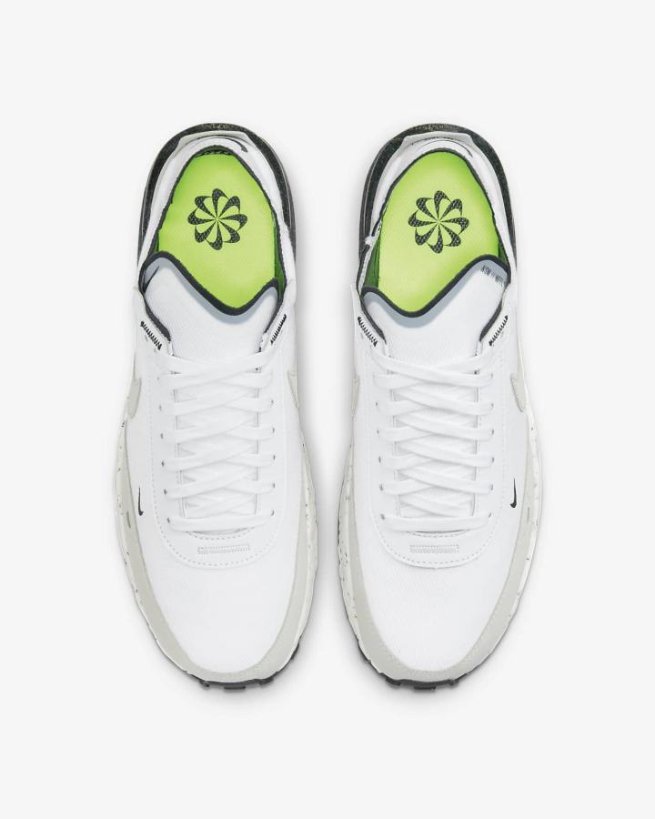 Zapatillas Nike Waffle One Crater Hombre Blancas Negras Beige Claro | WBZNQ-4081