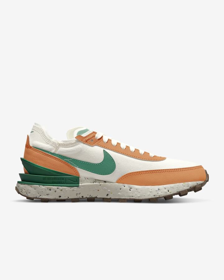 Zapatillas Nike Waffle One Crater Mujer Amarillo Oscuro Marrones | XZULH-7920