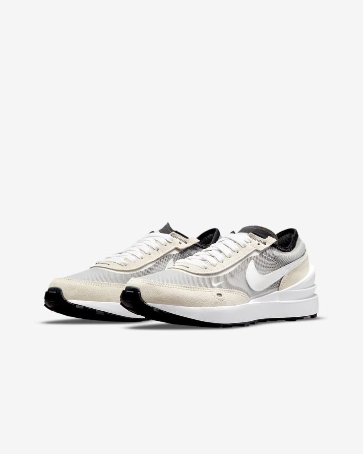 Zapatillas Nike Waffle One Kids Niña Blancas Negras Naranjas Blancas | RFTMY-8925